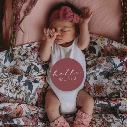 Australiana & Rust Reversible Milestone Cards