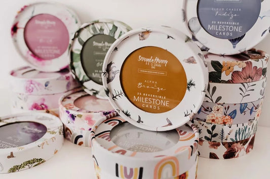 Snuggle Hunny Reversible Milestone Cards