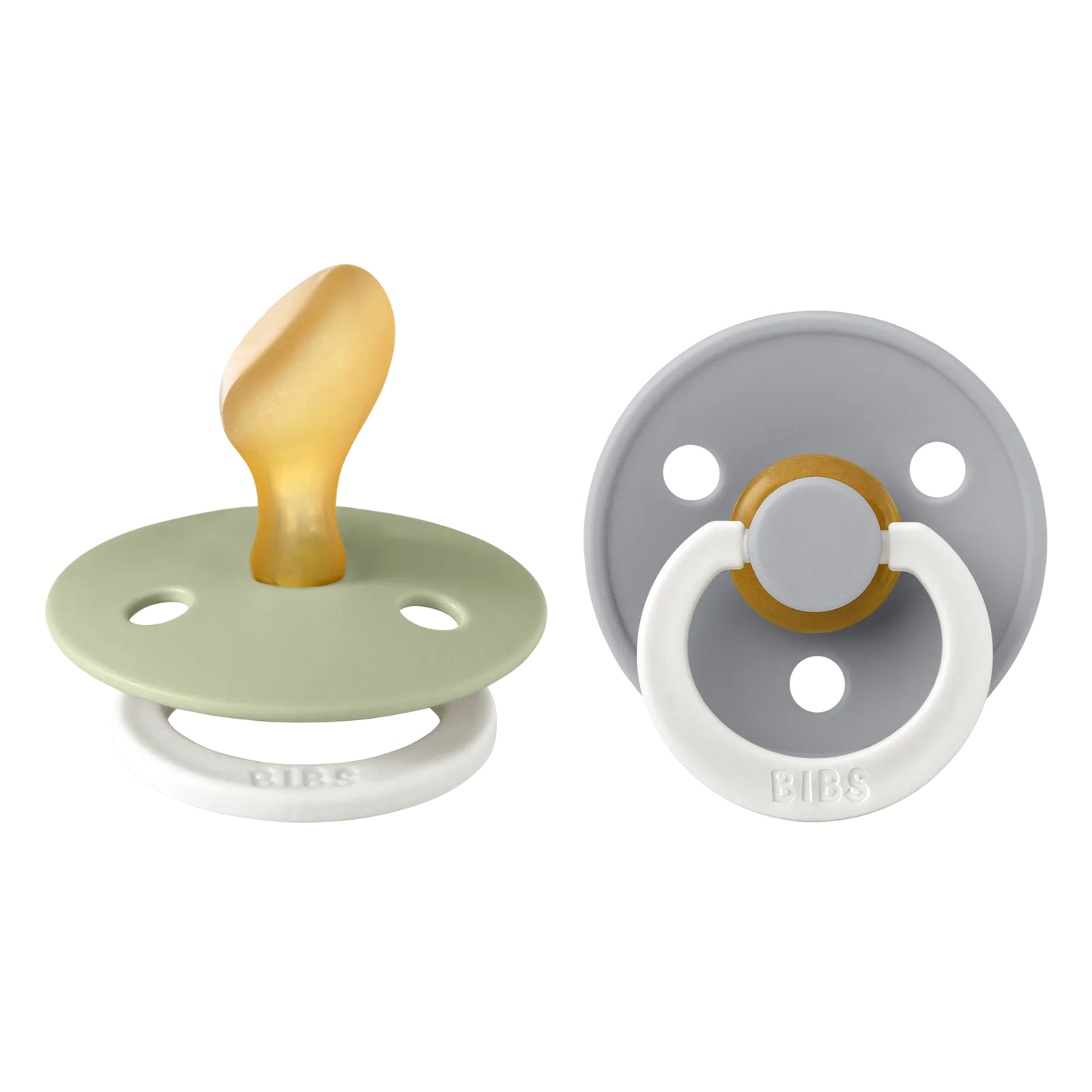 BIBS Anatomical Dummies - Glow in the dark Sage & Cloud