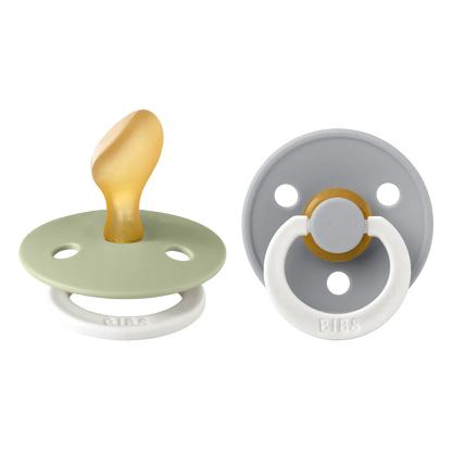 BIBS Anatomical Dummies - Glow in the dark Sage & Cloud