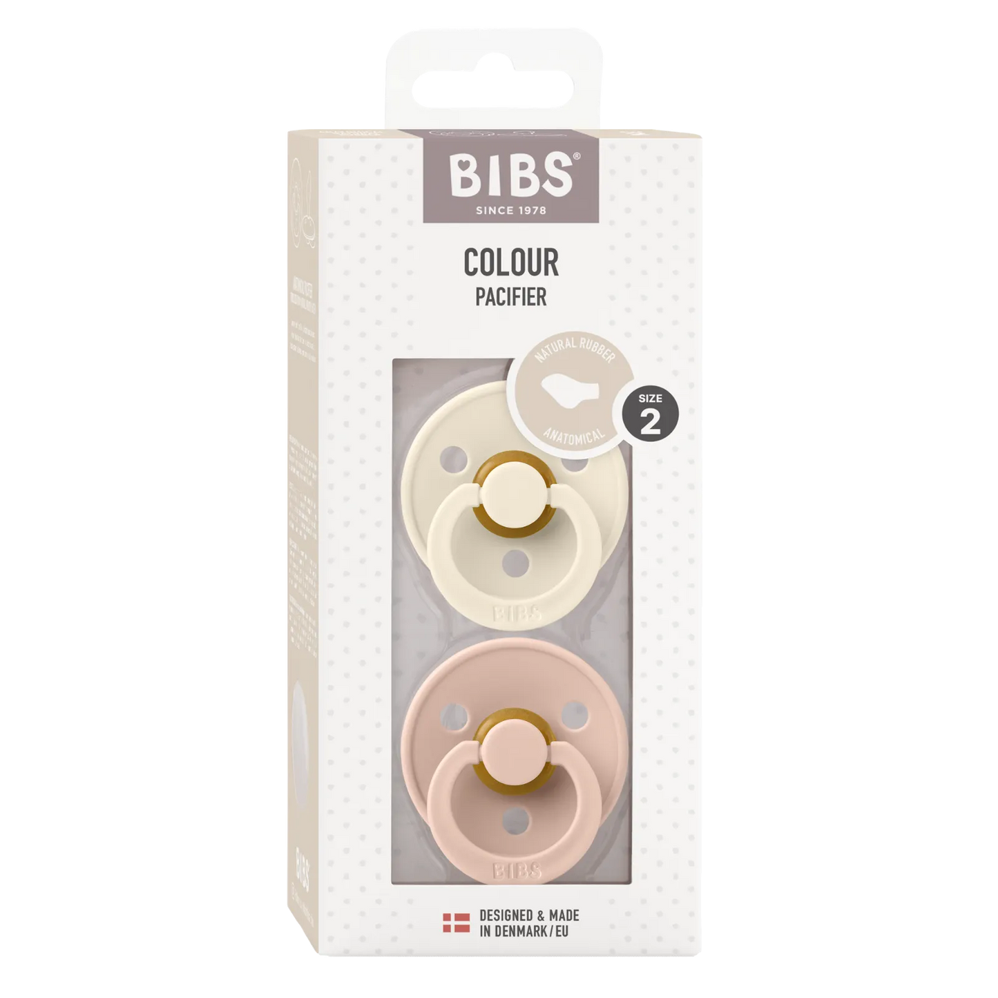BIBS Anatomical Dummies - Ivory & Blush Pack