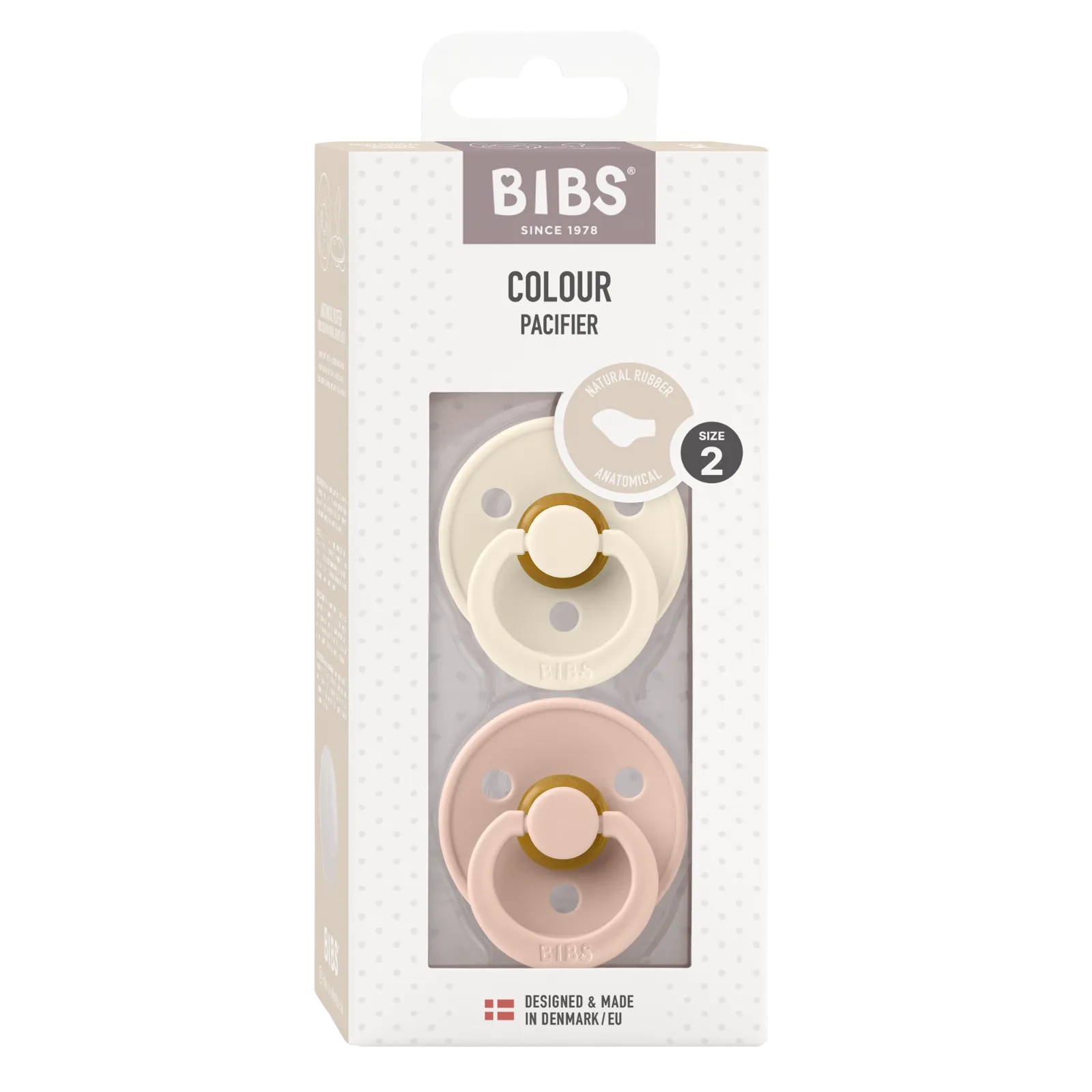 BIBS Anatomical Dummies - Ivory & Blush Pack