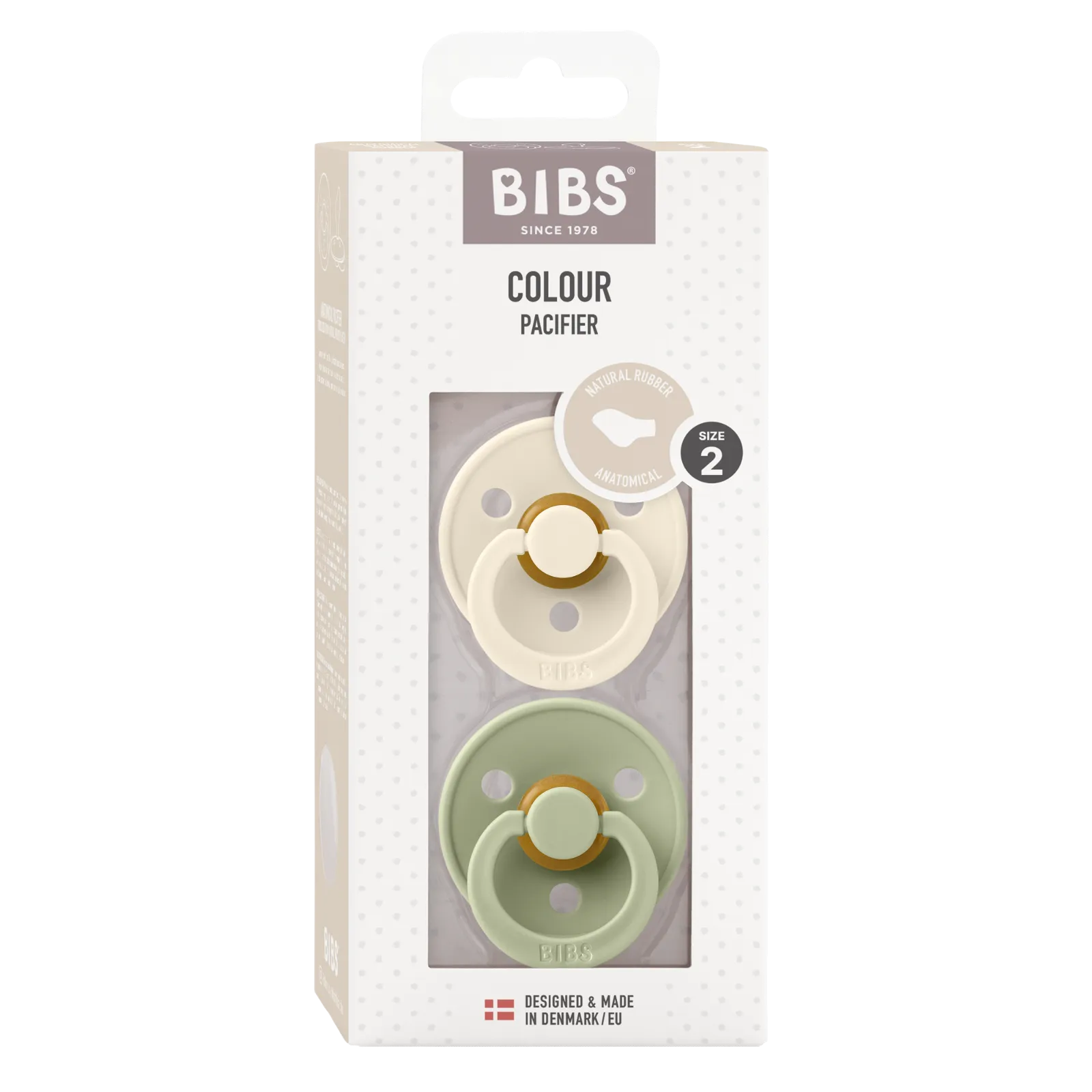 BIBS Anatomical Dummies - Ivory & Sage Pack