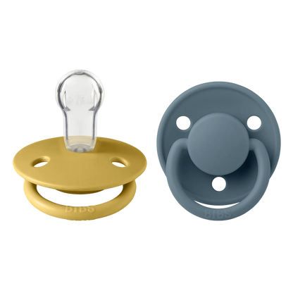 BIBS De Lux Dummies - Mustard & Petrol