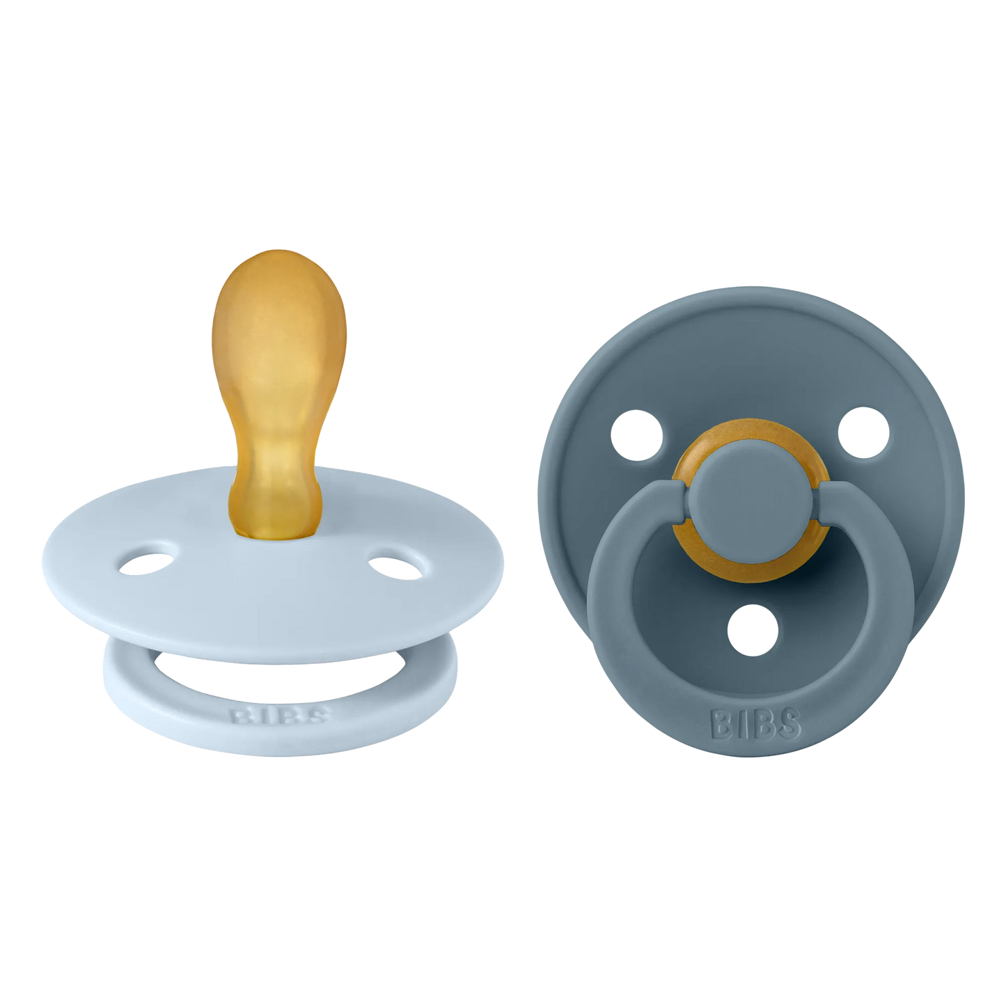 BIBS Symmetrical Dummies - Baby Blue & Petrol