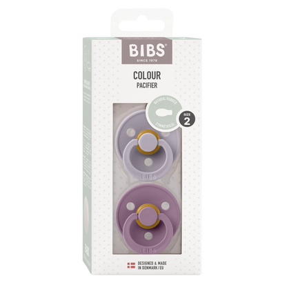 BIBS Symmetrical Dummies - Dusky Lilac & Heather Pack