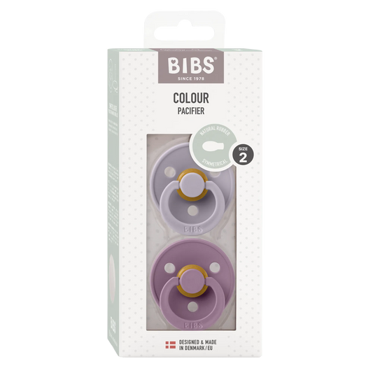 BIBS Symmetrical Dummies - Dusky Lilac & Heather Pack