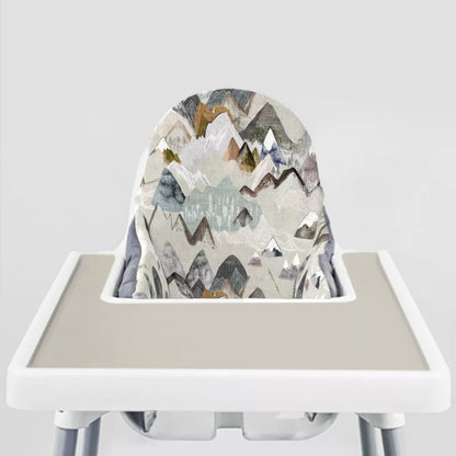 Call of the Mountains Ikea Highchair cushion cove-Coastal Greige