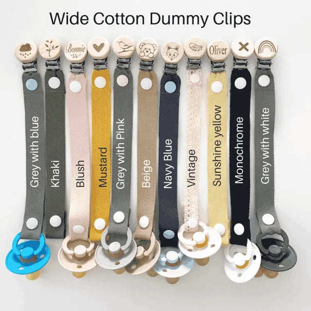 Wide Cotton Dummy Clips