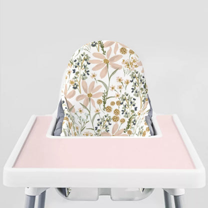 Daisy Dreams Ikea Highchair cushion cove-Peachy Pink