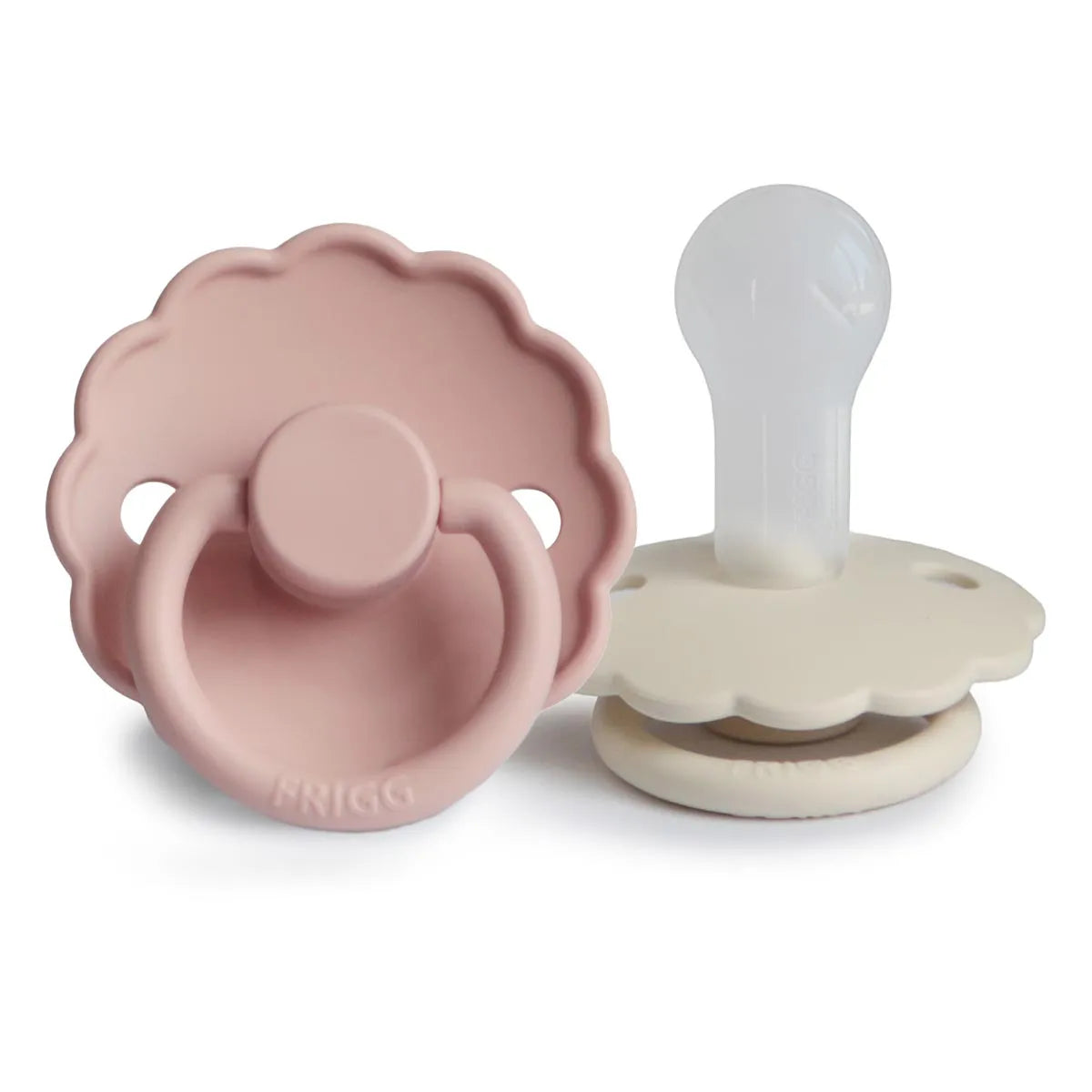 FRIGG Daisy Dummy -Blush & Cream - Silicone teet