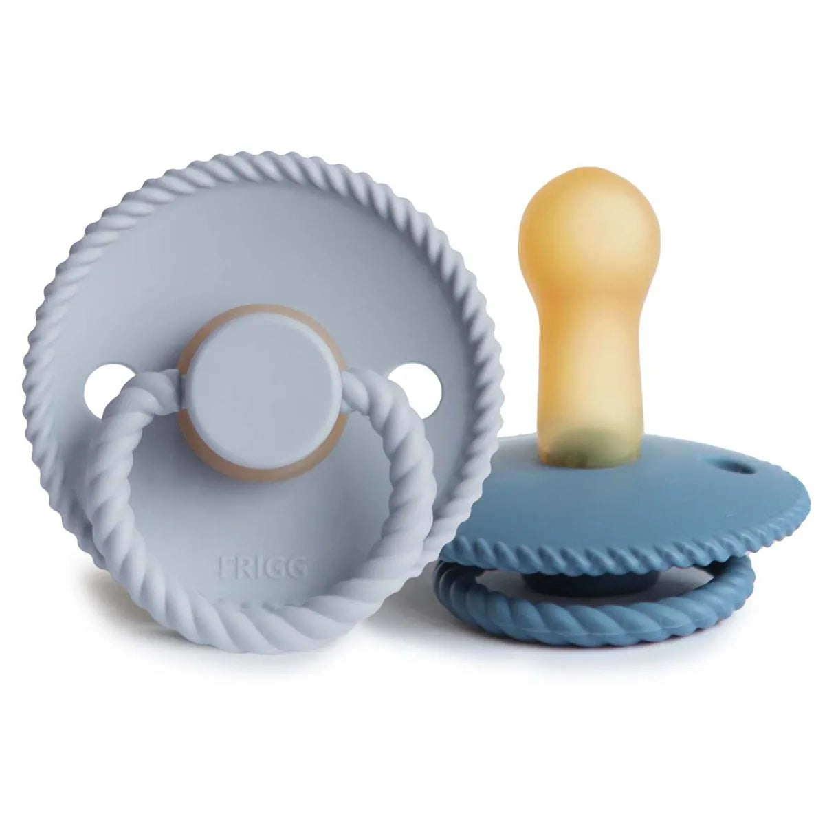 FRIGG Rope Dummy -Ocean View & Powder Blue - Silicone teet