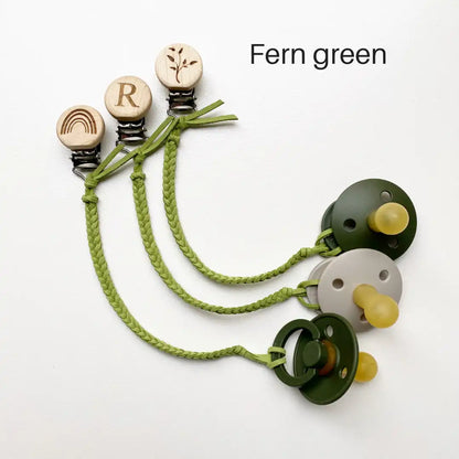 Faux Leather Dummy Chain - Personalised Dummy Clips