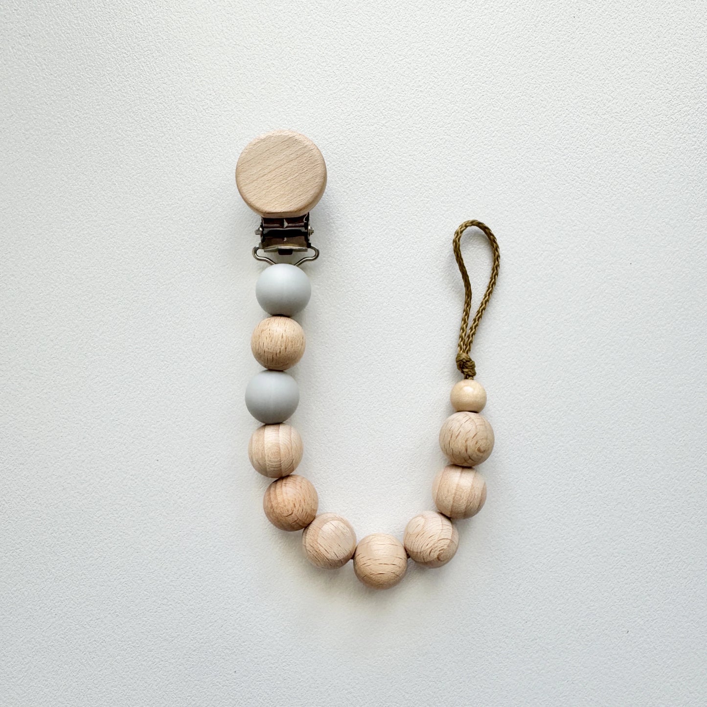 Chunky Bead dummy chain - Personalised dummy clips