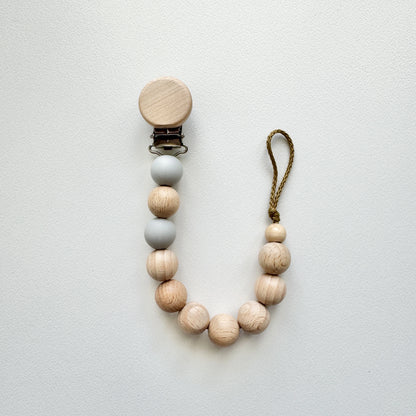 Chunky Bead dummy chain - Personalised dummy clips