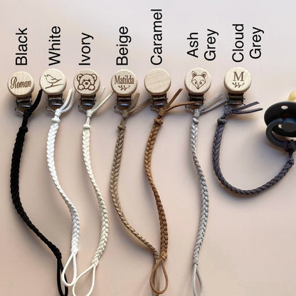 Faux Leather Dummy Clip Natural Colours