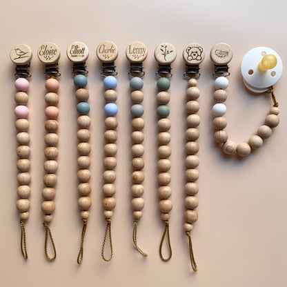 Chunky Beaded Dummy Clip
