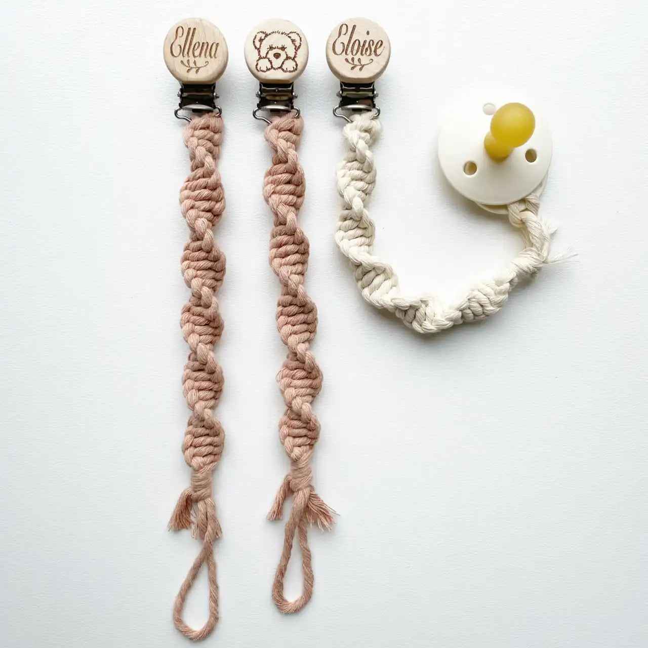 Macrame Dummy Clips