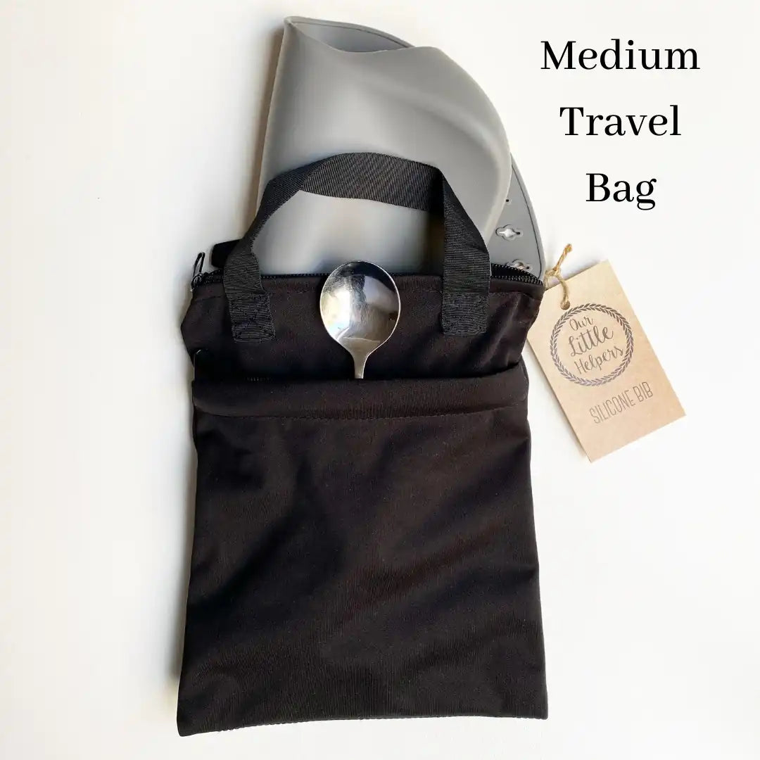 Medium Travel Bag - Silicone Bib