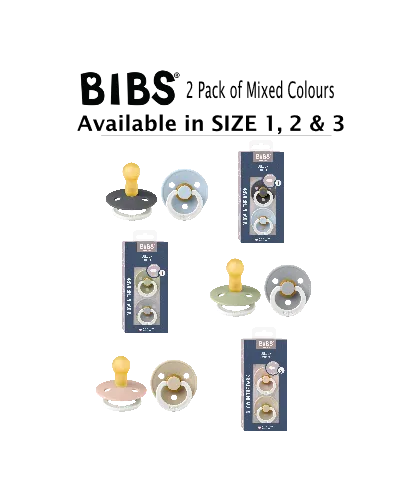 BIBS Glow in The Dark Dummies