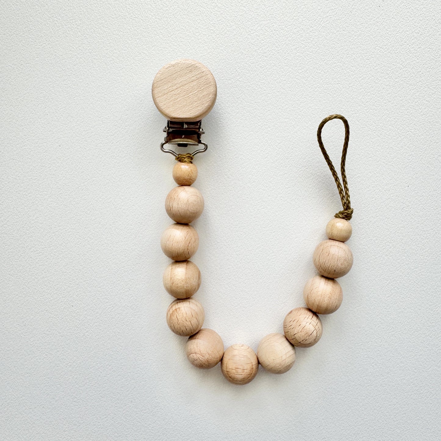 Chunky Bead dummy chain - Personalised dummy clips