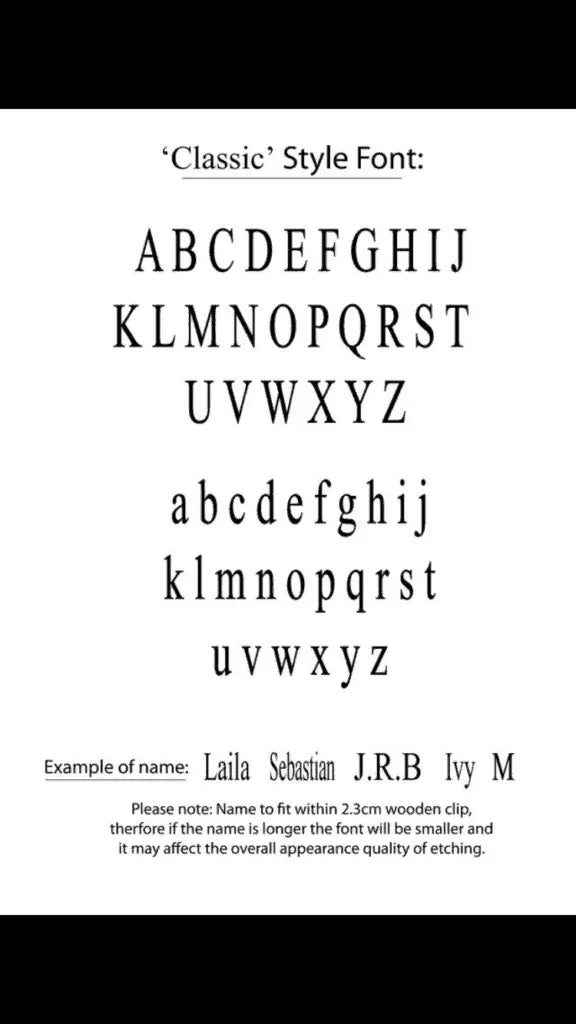 Wide Cotton Dummy Clips