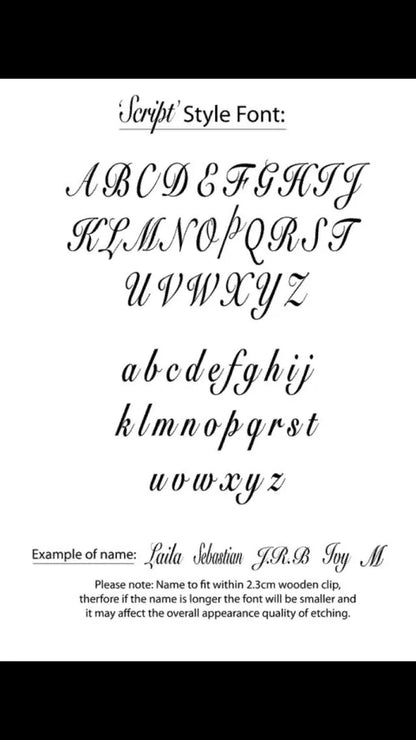 Wide Cotton Dummy Clips