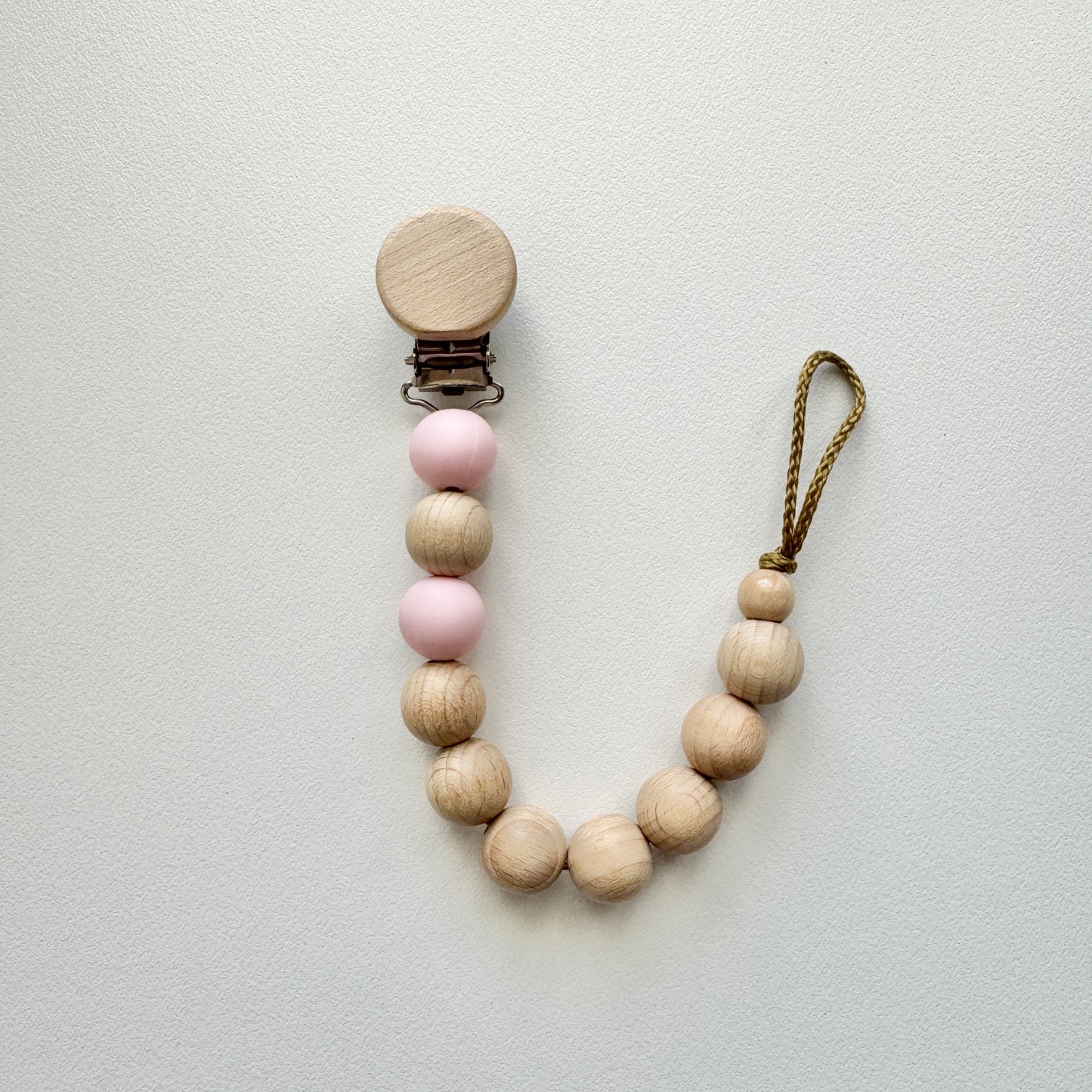 Chunky Bead dummy chain - Personalised dummy clips