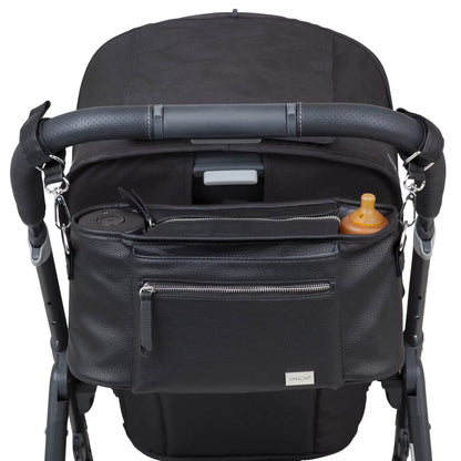 Nappy Bag Vanchi Pram Caddy - Black