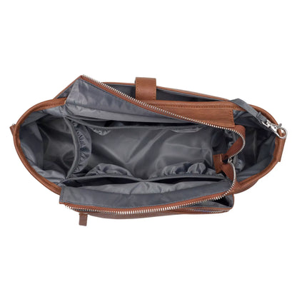 Nappy Bag Vanchi Pram Caddy - Tan