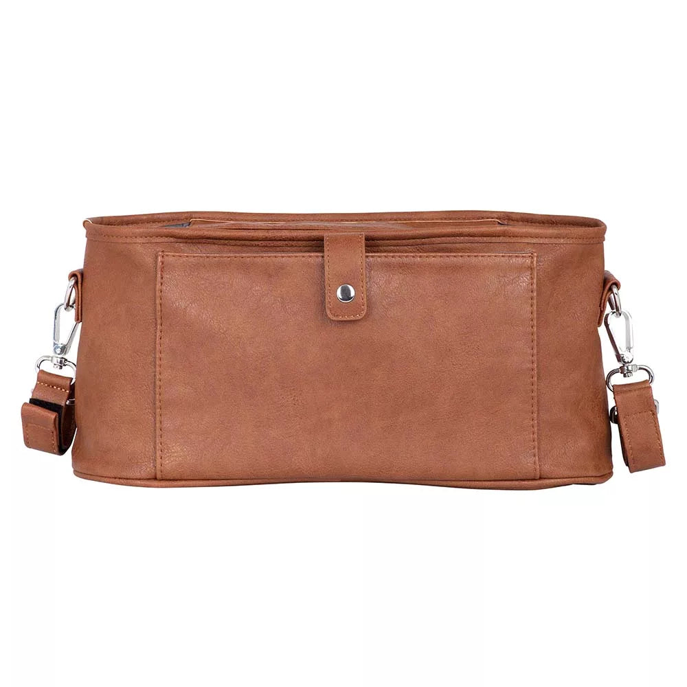 Nappy Bag Vanchi Pram Caddy - Tan