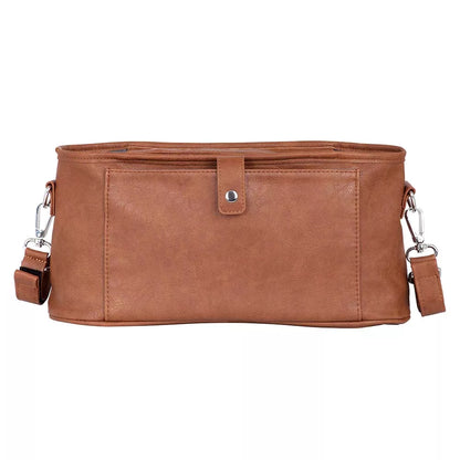 Nappy Bag Vanchi Pram Caddy - Tan