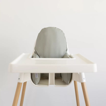 IKEA highchair cushion cover - Vegan Leather - Sage