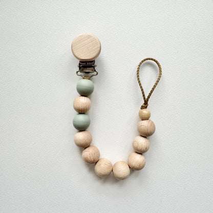 Chunky Bead dummy chain - Personalised dummy clips