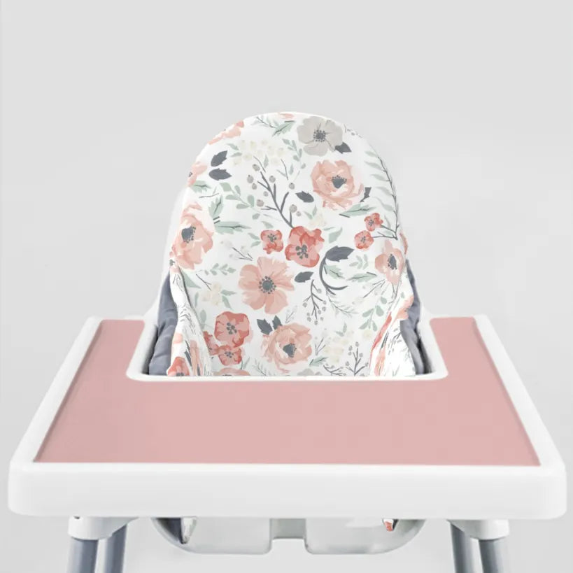 Highchair Cushion cover -Soft Meadow