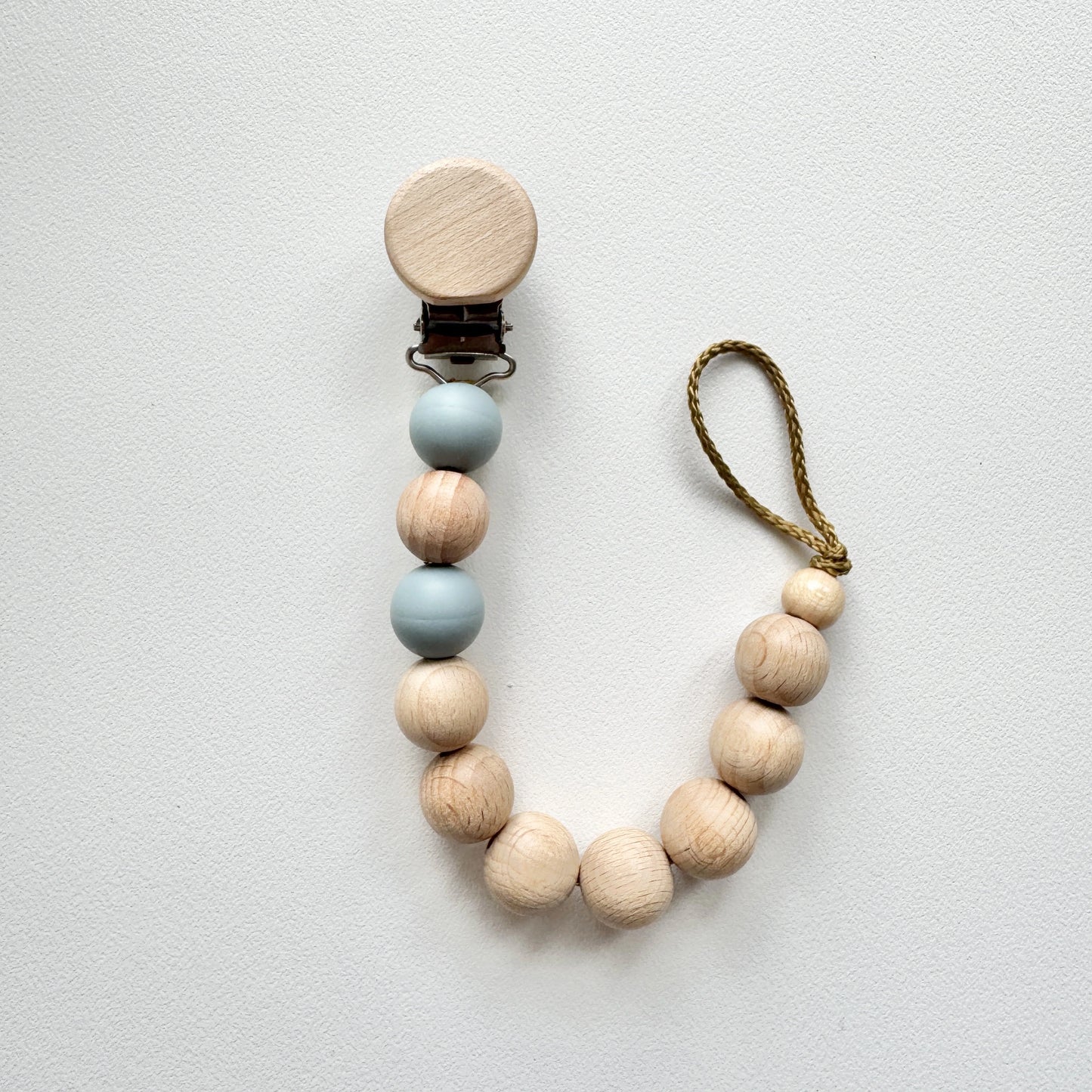Chunky Bead dummy chain - Personalised dummy clips