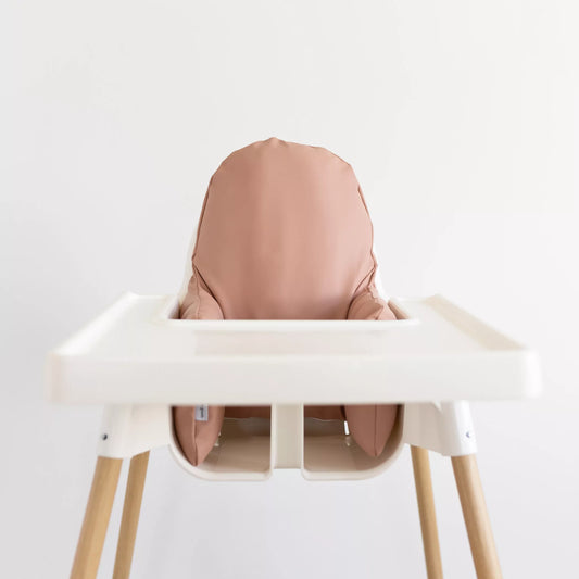 IKEA highchair cushion cover - Vegan Leather - Terracotta