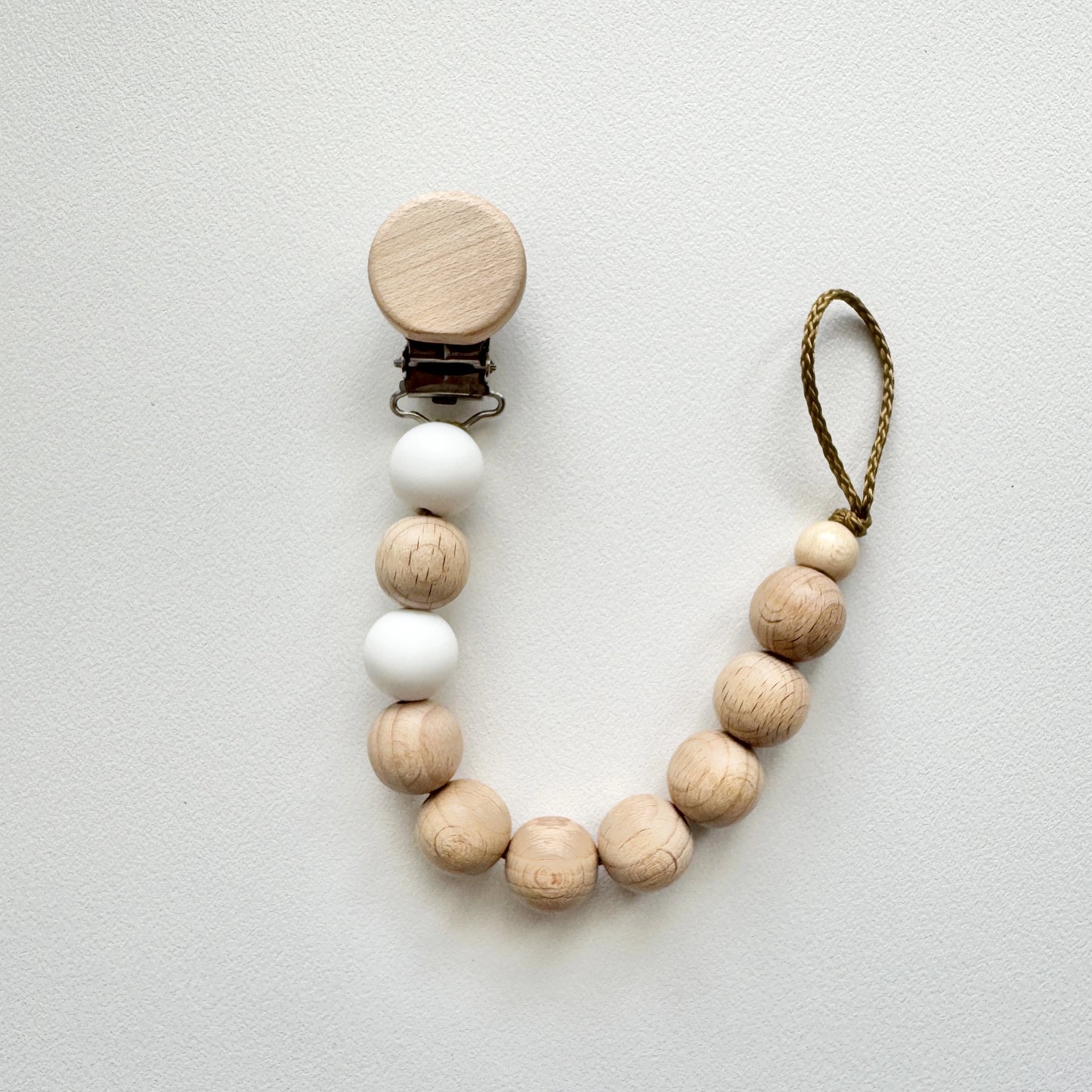 Chunky Bead dummy chain - Personalised dummy clips