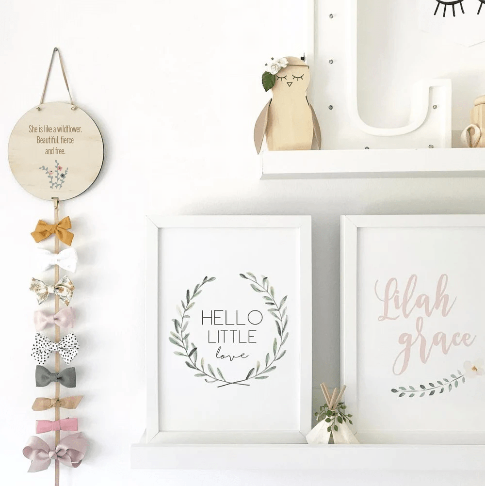 She's a Wildflower bow drop