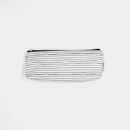 Restaurant Travel Bag - Black and White Stripes