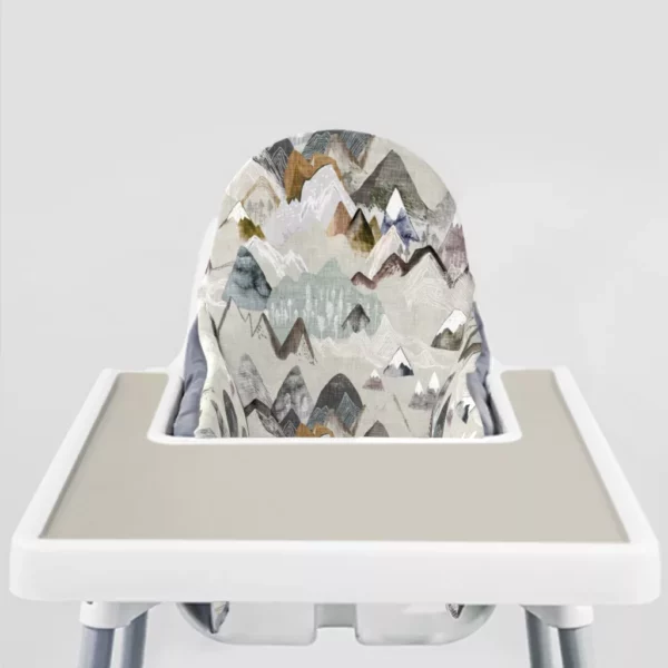 Call of the Mountains Ikea Highchair cushion cove-Coastal Greige