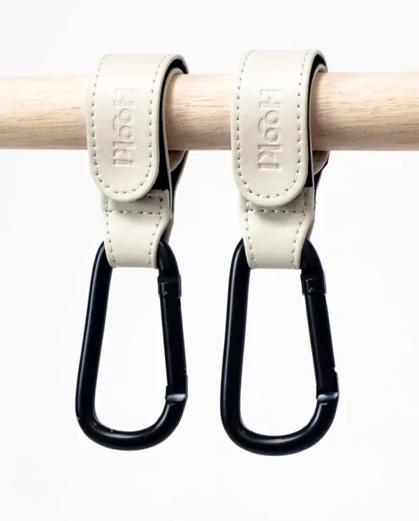 Ivory-Pram Clips and Hooks