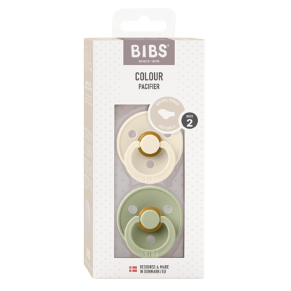 BIBS Dummies - Anatomical - Ivory and Sage