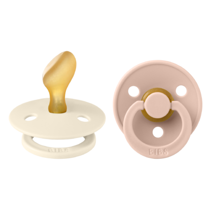 BIBS Dummies - Anatomical - Ivory and Blush