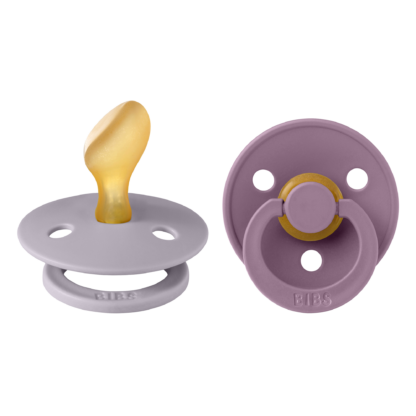 BIBS Dummies - Anatomical - Light Lilac and Heather