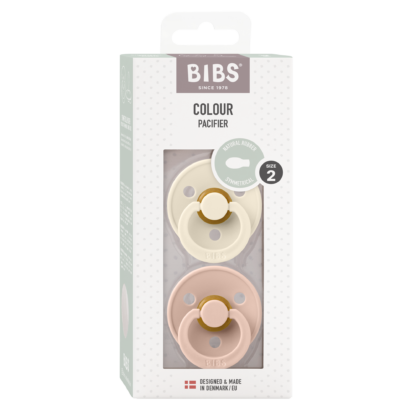BIBS Dummies - Symmetrical - Ivory and Blush