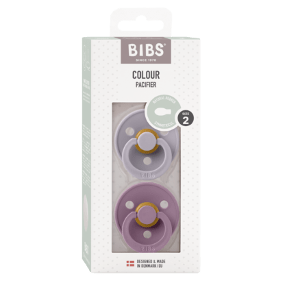 BIBS Dummies - Symmetrical - Light Lilac and Heather